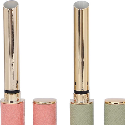 DIY ABS Lip Balm Refillable Lipstick Container for Crafting and Storage