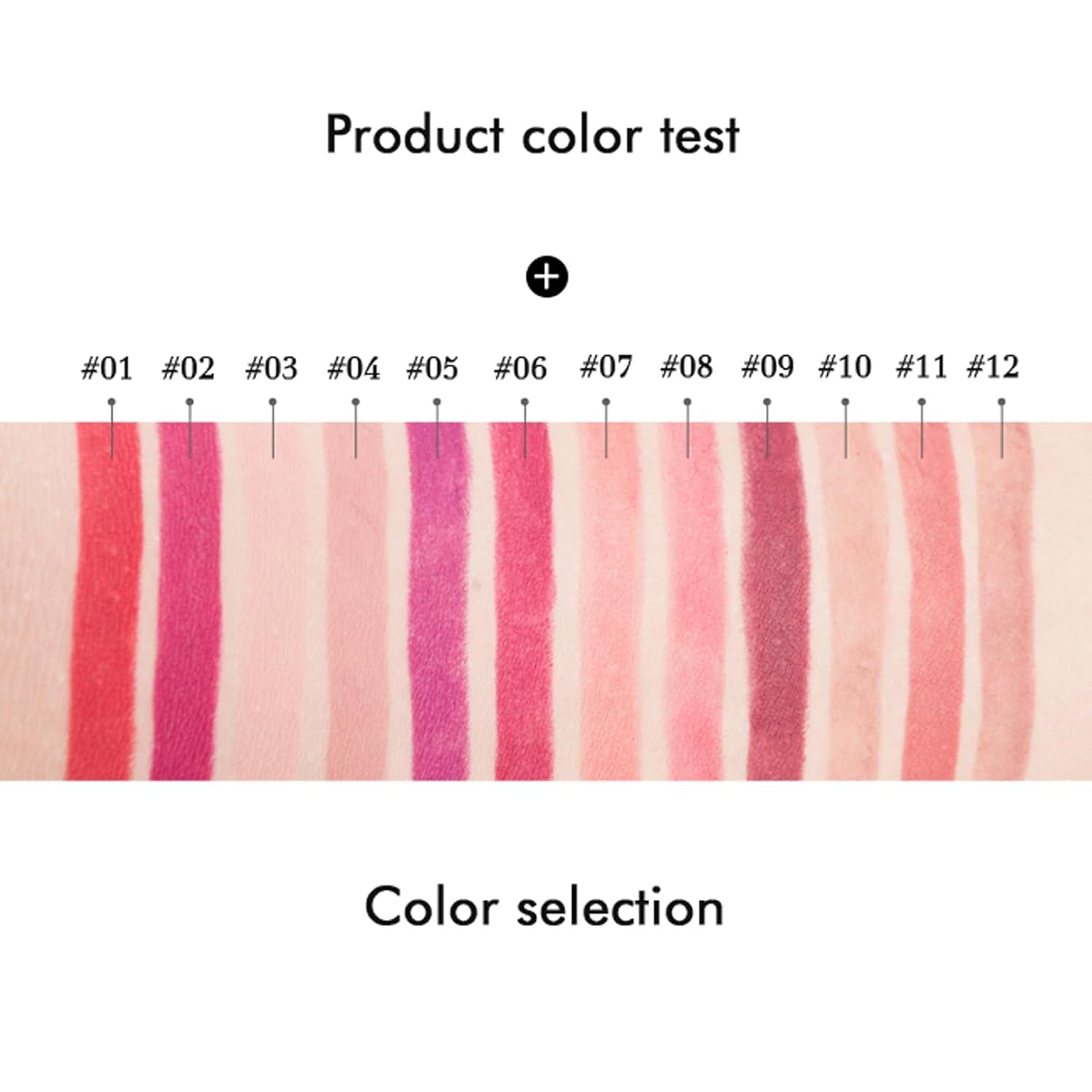 Visulong 2-In-1 Waterproof Lipstick Lip Liner,Visulong Lipstick,Double Ended Lipstick Automatic Lip Liner Matte Waterproof Non-Fading Non-Stick Lipstick (7#, One Size)